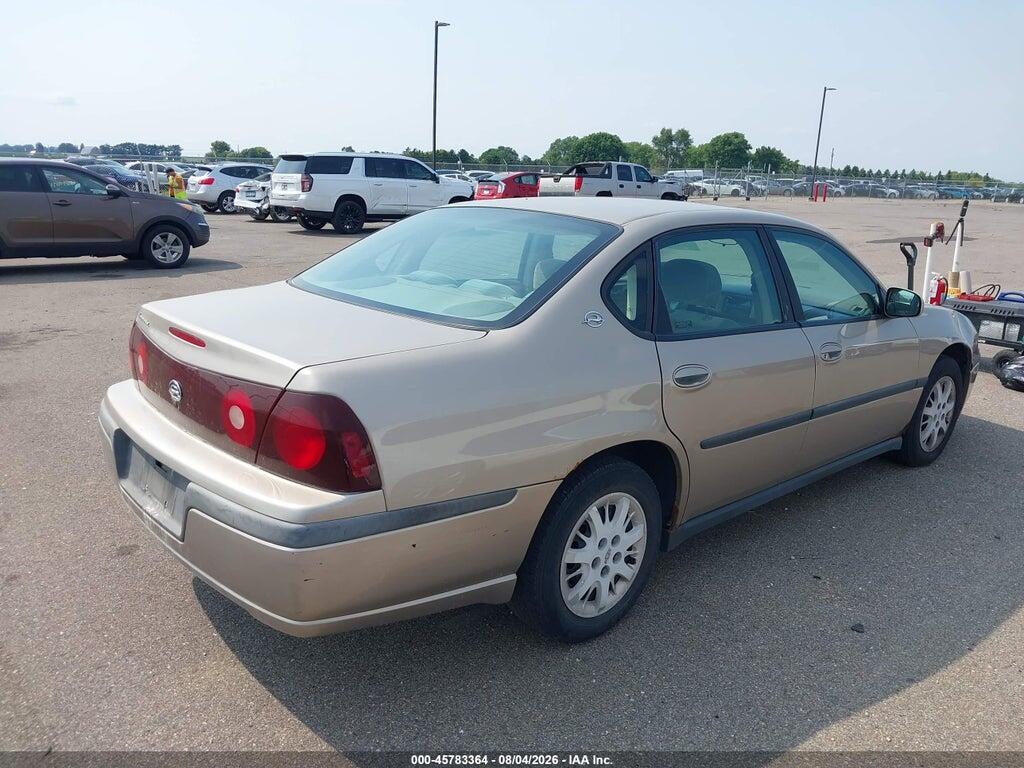 2G1WF55E719200416 2001 CHEVROLET IMPALA photo no. 4