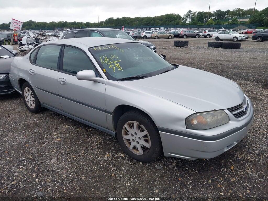 2G1WF55E819274475 2001 CHEVROLET IMPALA photo no. 1