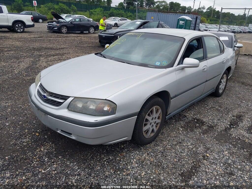 2G1WF55E819274475 2001 CHEVROLET IMPALA photo no. 2