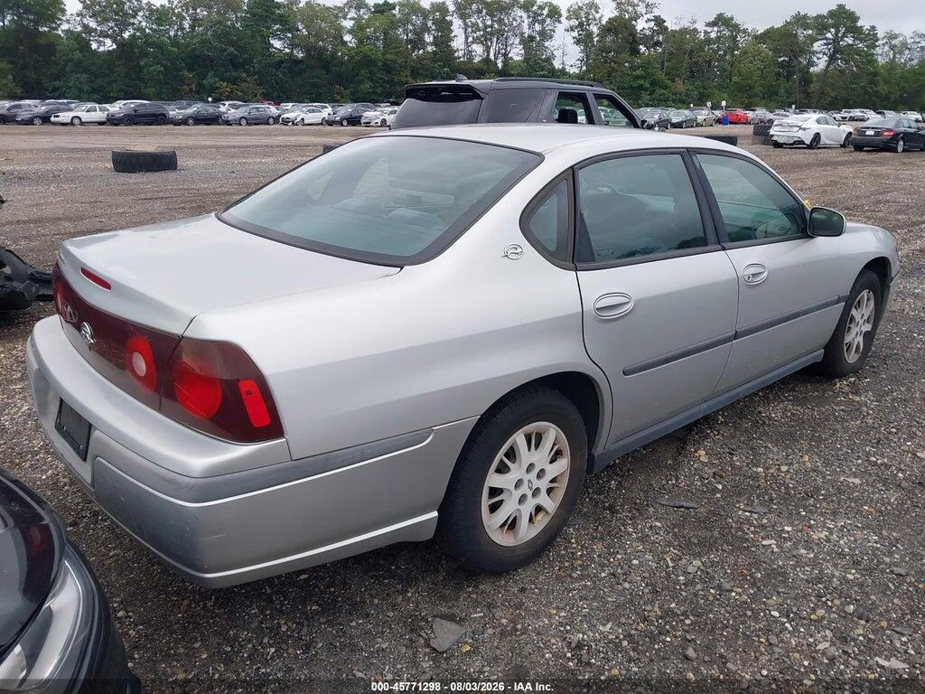 2G1WF55E819274475 2001 CHEVROLET IMPALA photo no. 4
