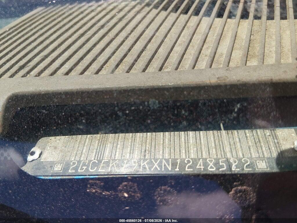 2GCEK19KXN1248522 1992 CHEVROLET GMT-400 photo no. 9