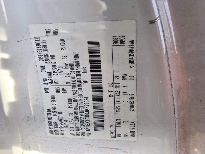 1FTEX1CB0JKF29524 2018 FORD F150 photo no. 7