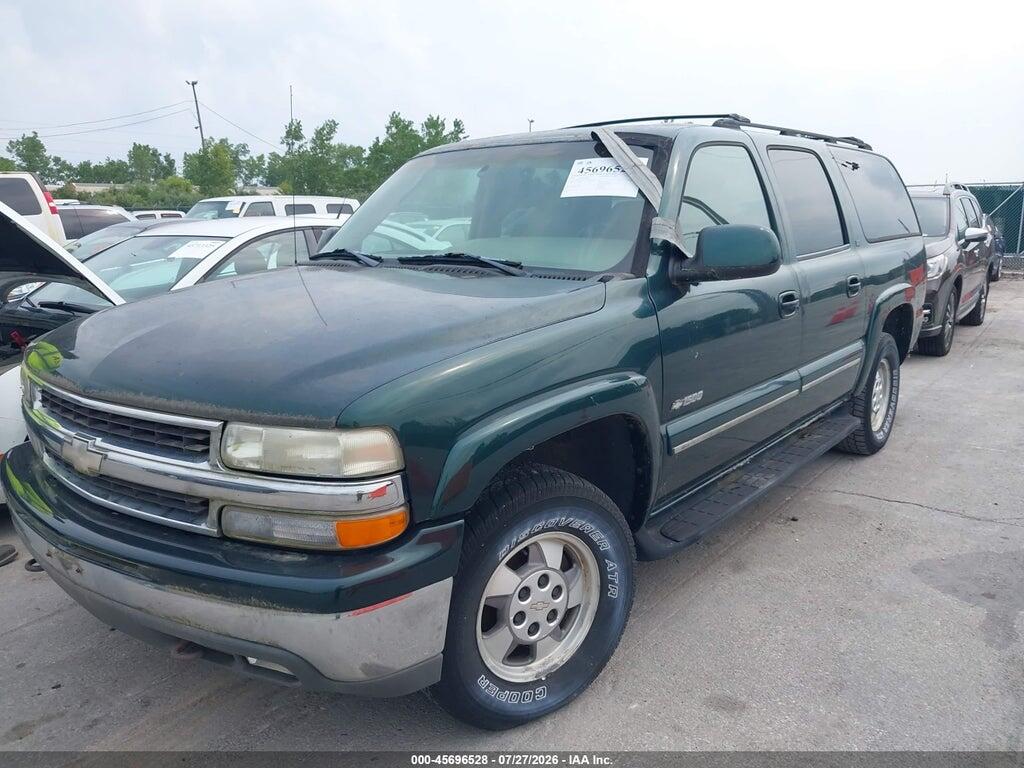 3GNFK16T01G119652 2001 CHEVROLET SUBURBAN 1500 photo no. 2