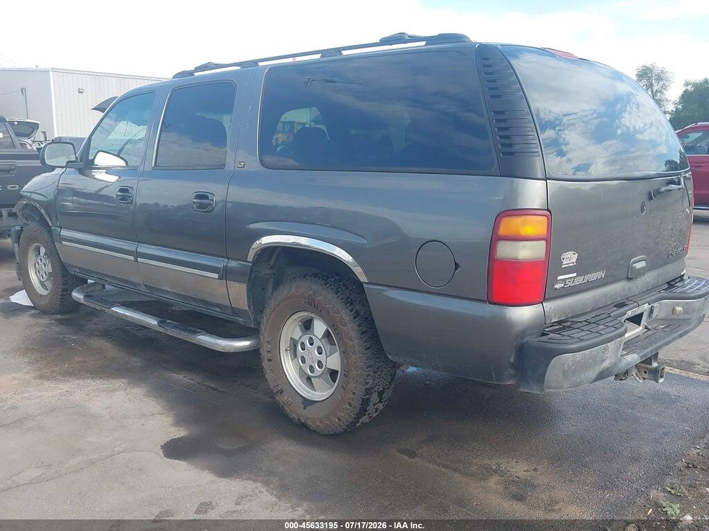 3GNFK16T81G169182 2001 CHEVROLET SUBURBAN 1500 photo no. 3