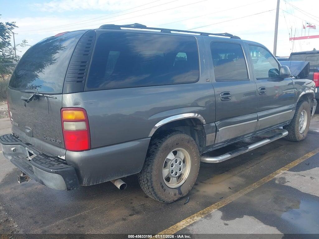 3GNFK16T81G169182 2001 CHEVROLET SUBURBAN 1500 photo no. 4