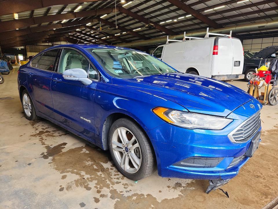 2018 FORD FUSION S HYBRID — Фото 4 из 12