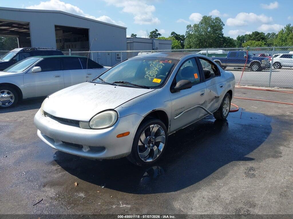 1B3ES46C31D238459 2001 DODGE NEON photo no. 2