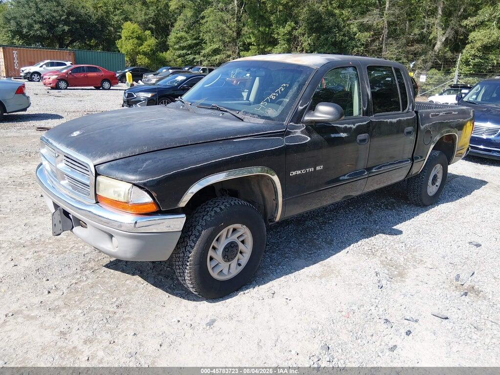 1B7GG2AZ71S107507 2001 DODGE DAKOTA photo no. 2