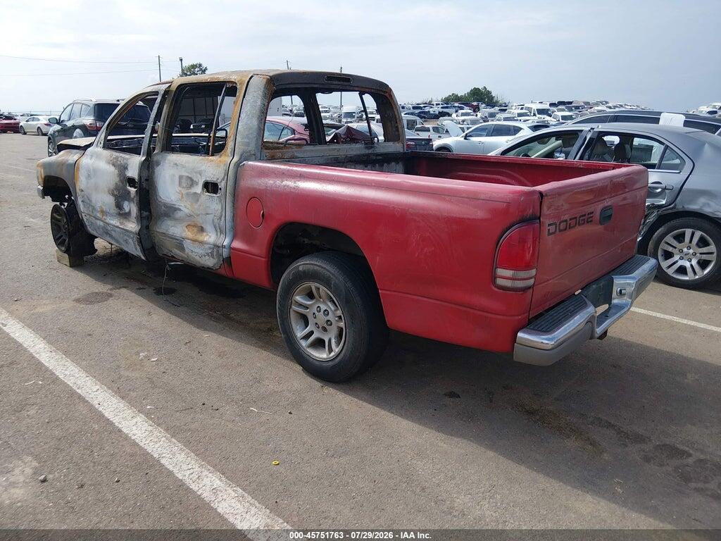 1B7GL2AX51S112103 2001 DODGE DAKOTA photo no. 3