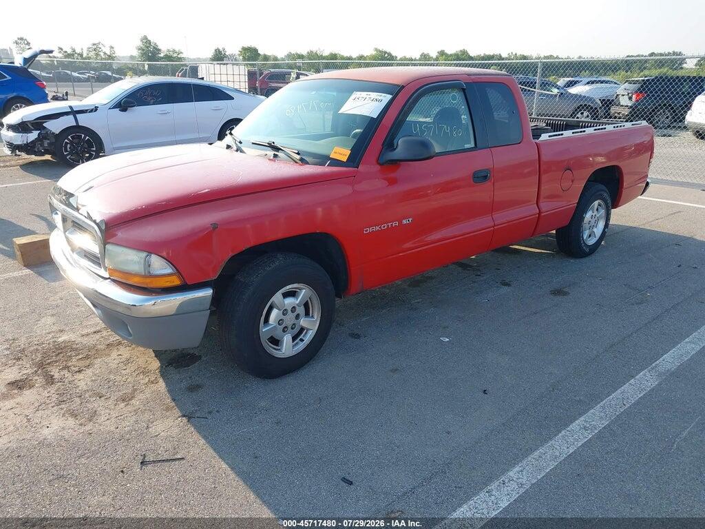 1B7GL22X21S273698 2001 DODGE DAKOTA photo no. 2