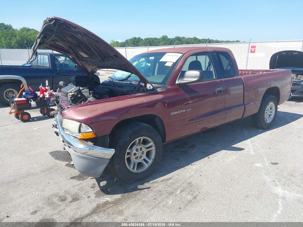 1B7GL22X11S279038 2001 DODGE DAKOTA photo no. 2