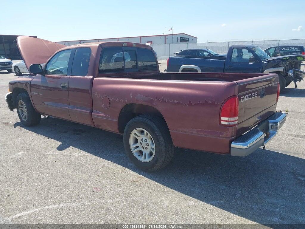 1B7GL22X11S279038 2001 DODGE DAKOTA photo no. 3