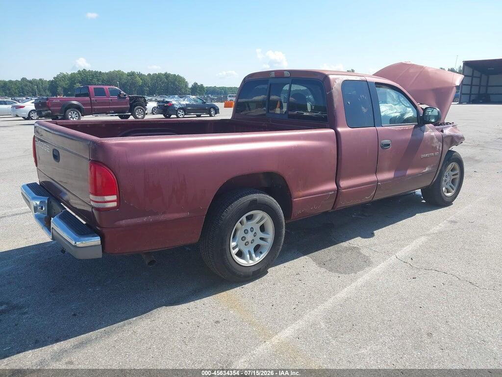 1B7GL22X11S279038 2001 DODGE DAKOTA photo no. 4