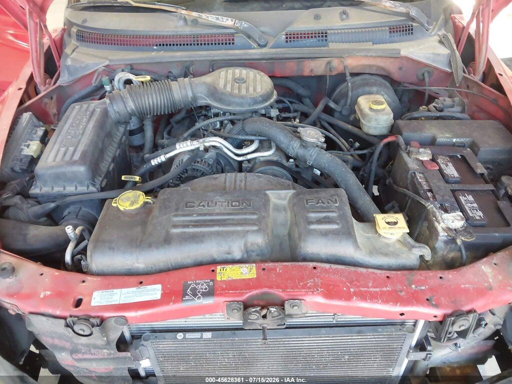 1B7FL26X31S184311 2001 DODGE DAKOTA photo no. 10