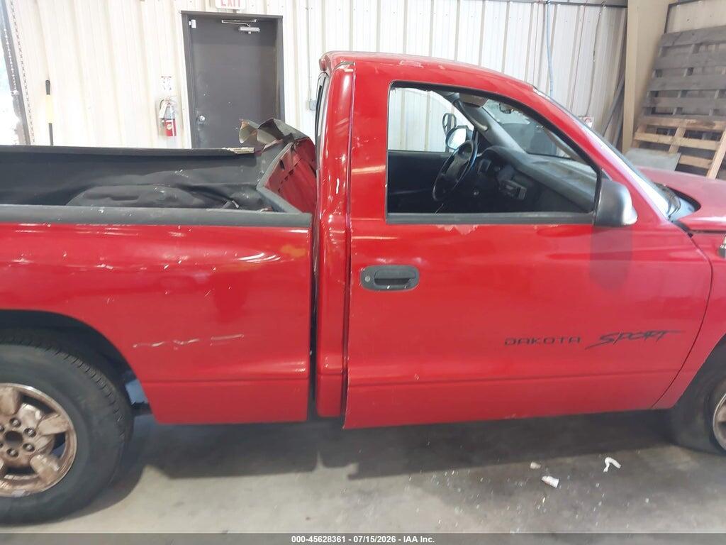 1B7FL26X31S184311 2001 DODGE DAKOTA photo no. 8