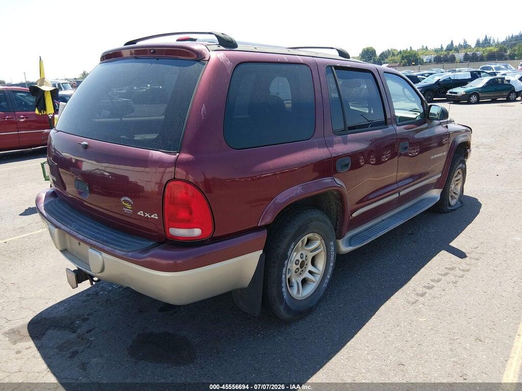 1B4HS28N41F567123 2001 DODGE DURANGO photo no. 4
