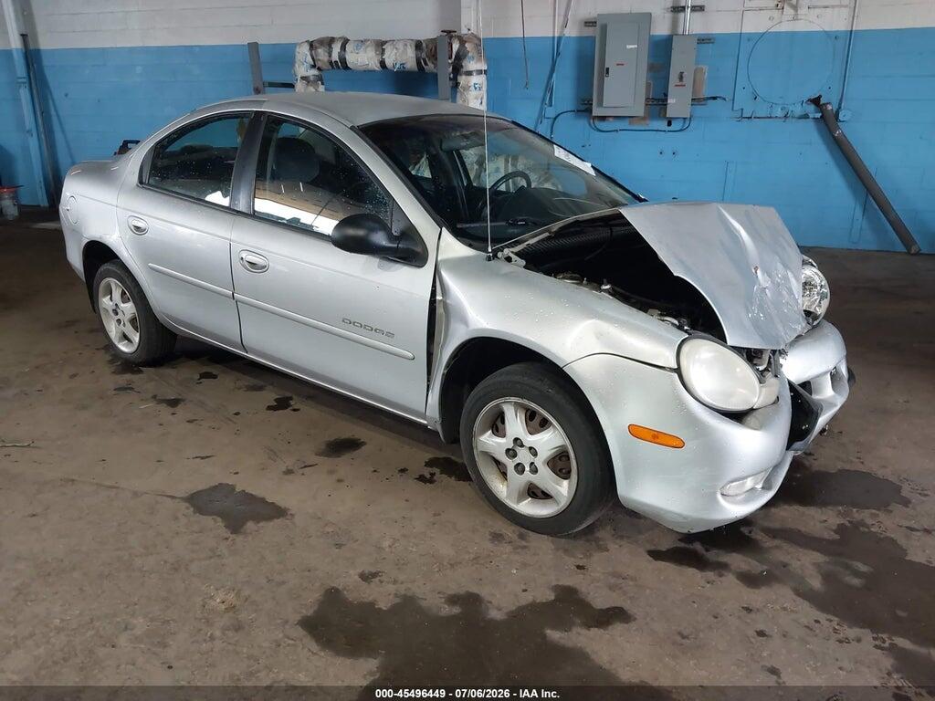 1B3ES46C81D130189 2001 DODGE NEON photo no. 1