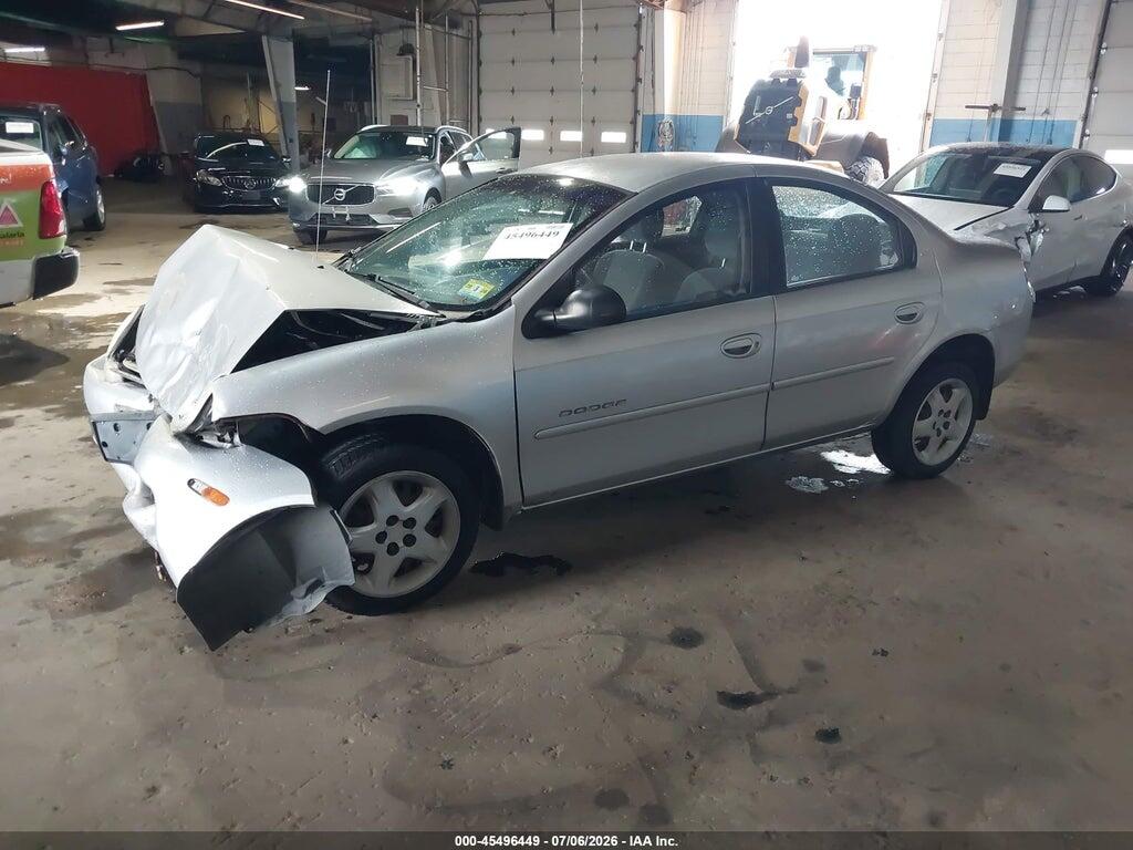 1B3ES46C81D130189 2001 DODGE NEON photo no. 2