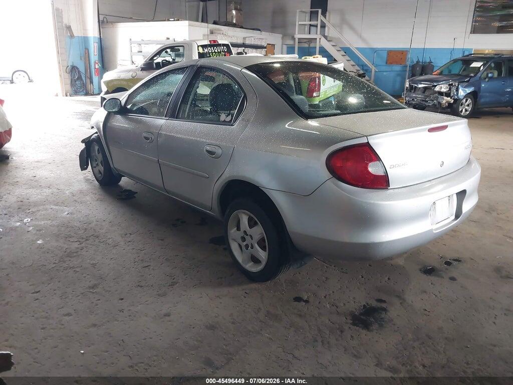 1B3ES46C81D130189 2001 DODGE NEON photo no. 3