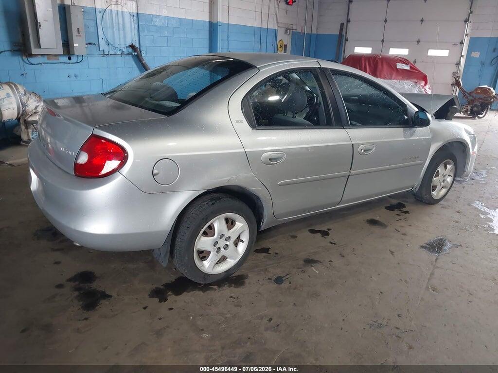 1B3ES46C81D130189 2001 DODGE NEON photo no. 4