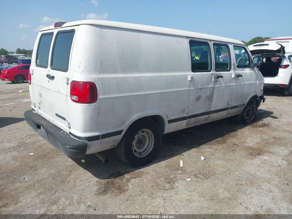 2B7HB11X71K507007 2001 DODGE RAM VAN 1500 photo no. 4