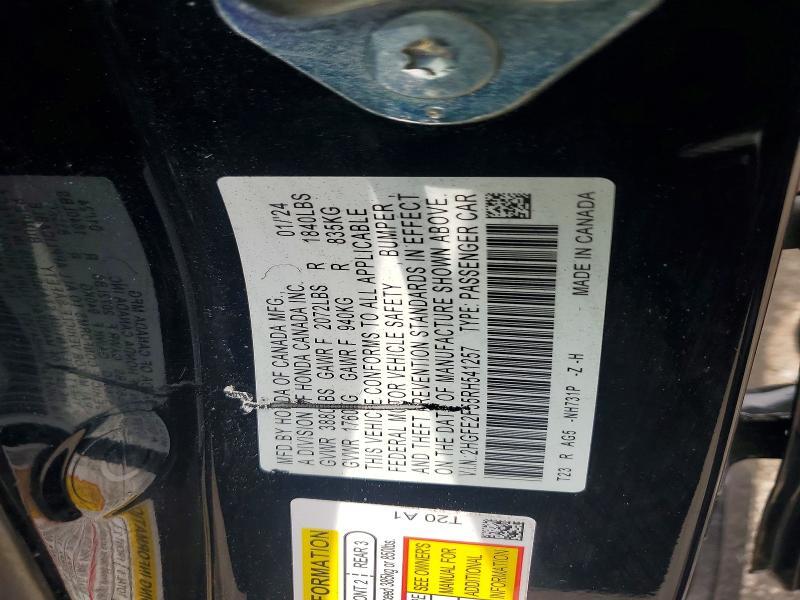 2HGFE2F55RH541257 2024 HONDA CIVIC photo no. 12