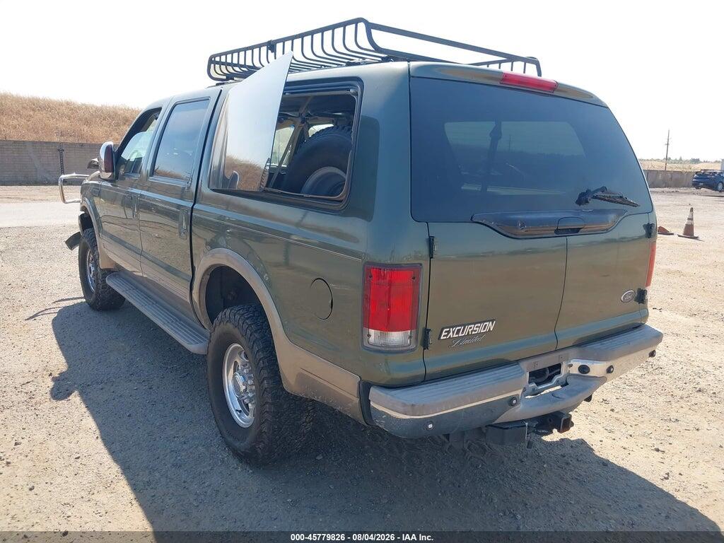 1FMSU43F91EB74847 2001 FORD EXCURSION photo no. 3