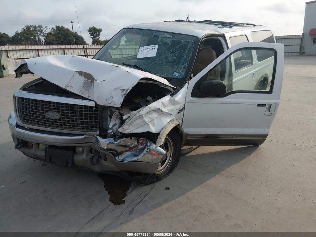 1FMNU42S41EA19313 2001 FORD EXCURSION photo no. 2