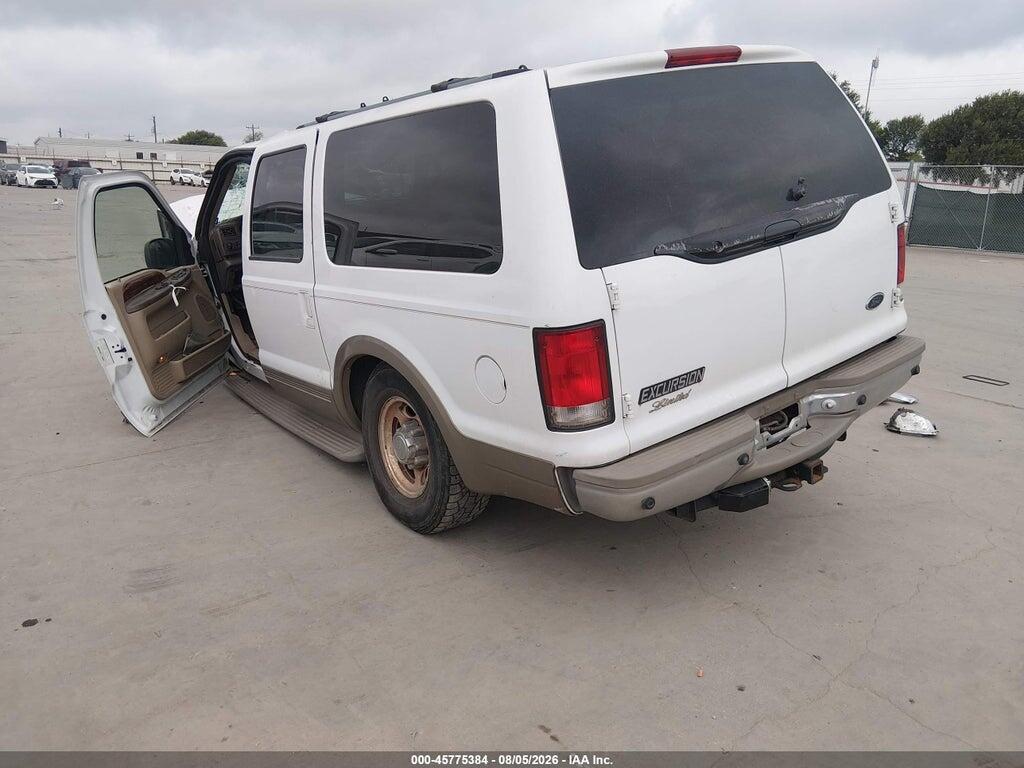 1FMNU42S41EA19313 2001 FORD EXCURSION photo no. 3