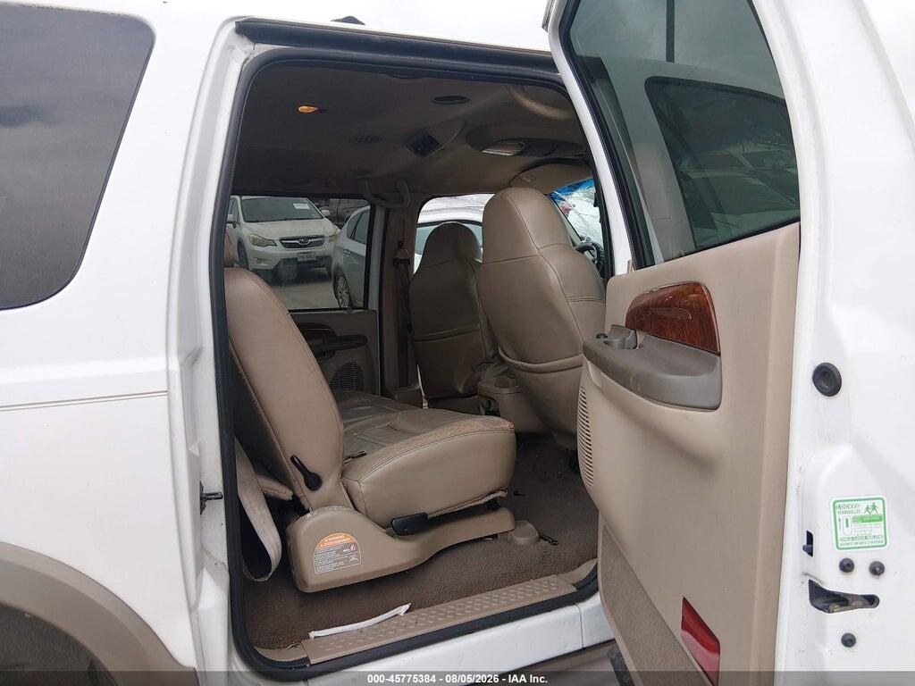 1FMNU42S41EA19313 2001 FORD EXCURSION photo no. 8