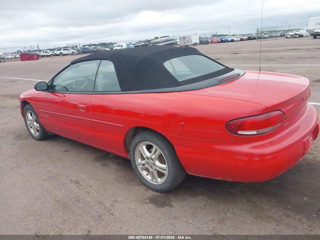 3C3EL55H1VT614238 1997 CHRYSLER SEBRING photo no. 3