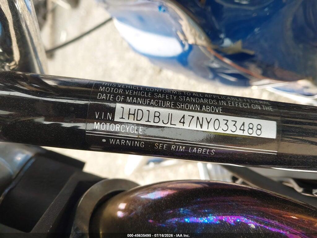 1HD1BJL47NY033488 1992 HARLEY-DAVIDSON FLSTC photo no. 10