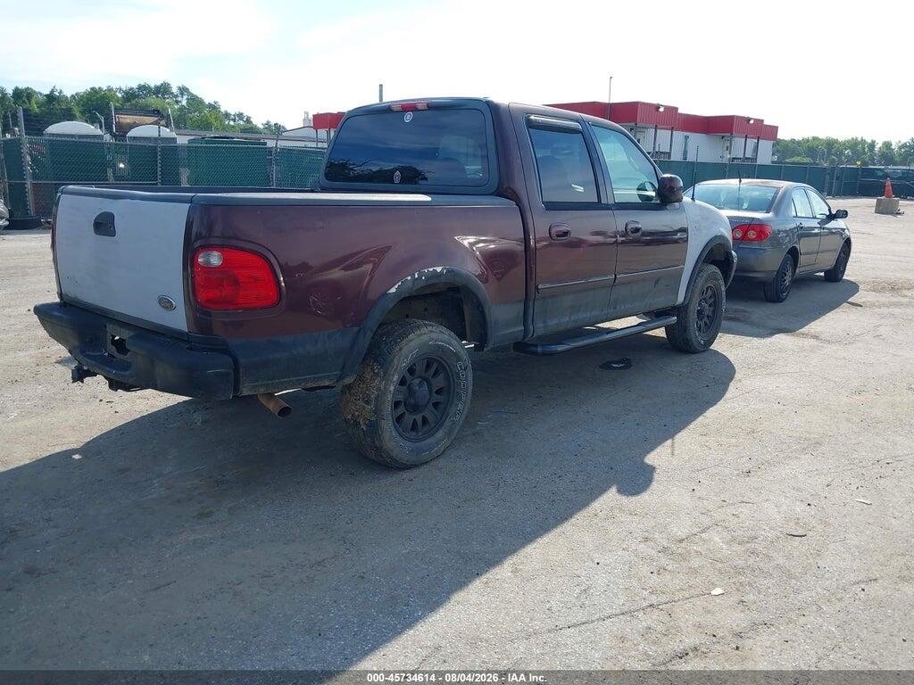 1FTRW08L31KD83331 2001 FORD F-150 photo no. 4