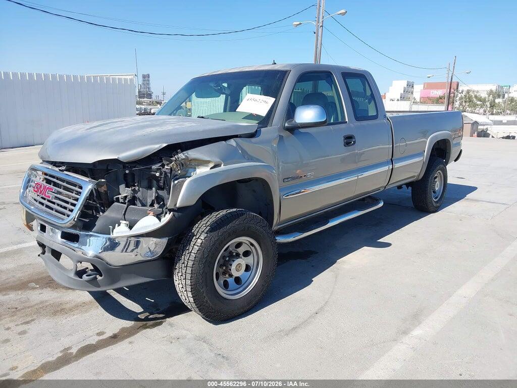 1GTHK29G11E332199 2001 GMC SIERRA 2500HD photo no. 2