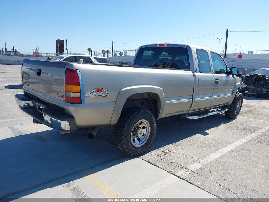 1GTHK29G11E332199 2001 GMC SIERRA 2500HD photo no. 4