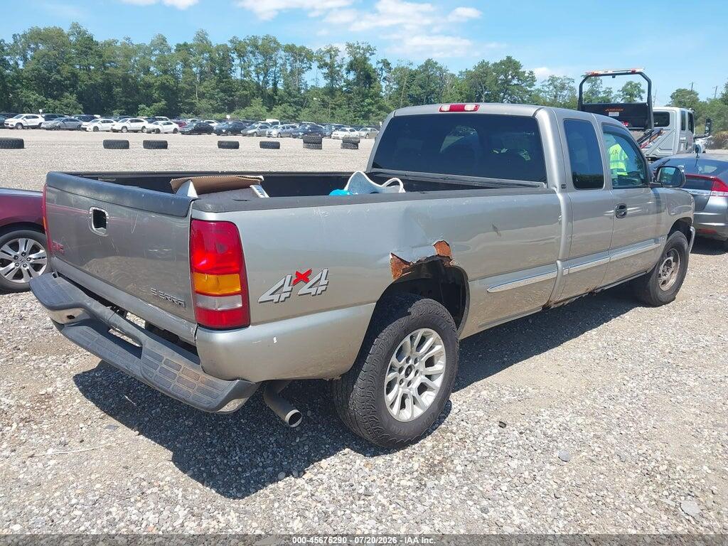 1GTEK19T81E233132 2001 GMC SIERRA 1500 photo no. 4