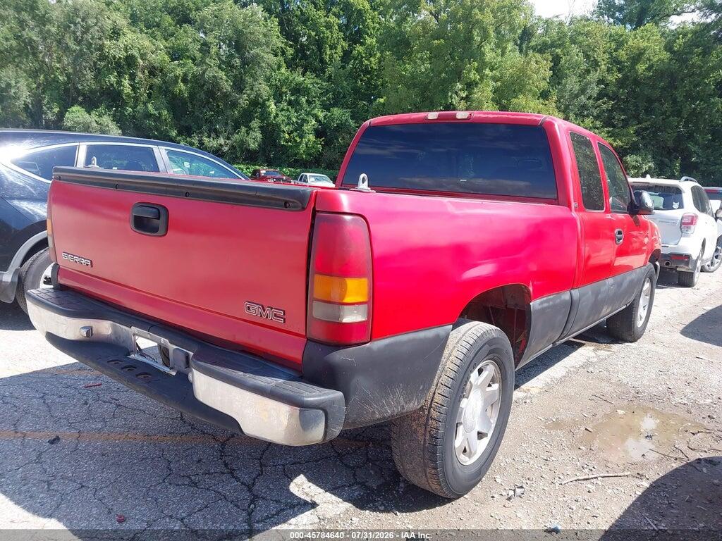 1GTEK19T41E156940 2001 GMC SIERRA 1500 photo no. 4