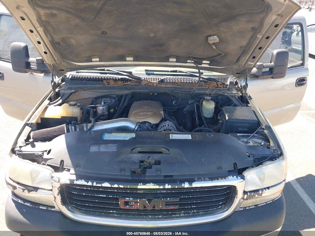 1GTHK29UX1E166836 2001 GMC SIERRA 2500HD photo no. 10