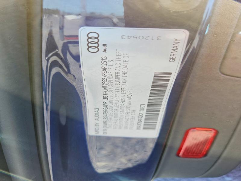 WAUDNAF42KA118371 2019 AUDI A4 photo no. 12