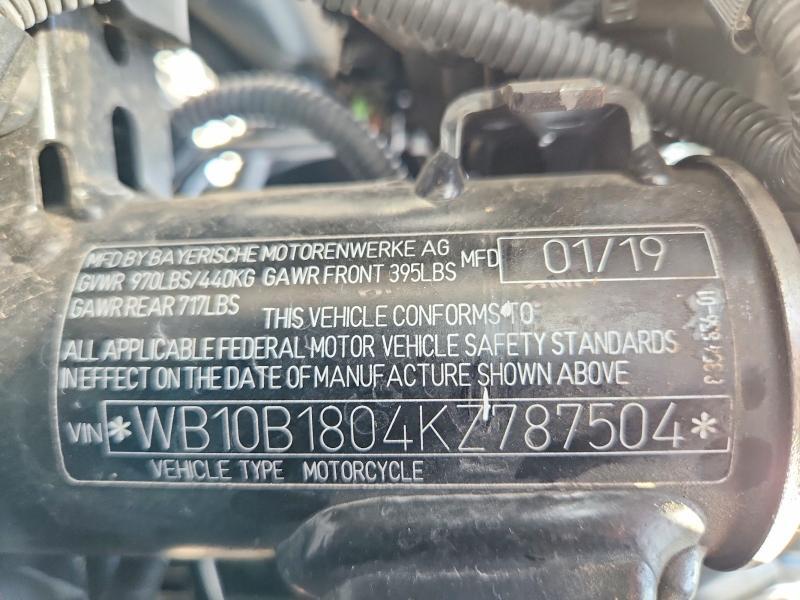 2019 BMW F 750 GS — Фото 9 из 9