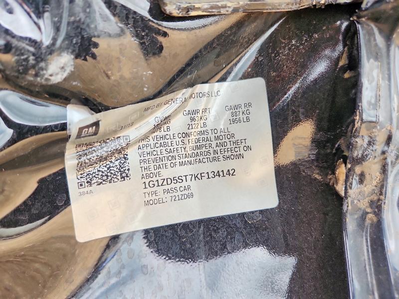 1G1ZD5ST7KF134142 2019 CHEVROLET MALIBU photo no. 12