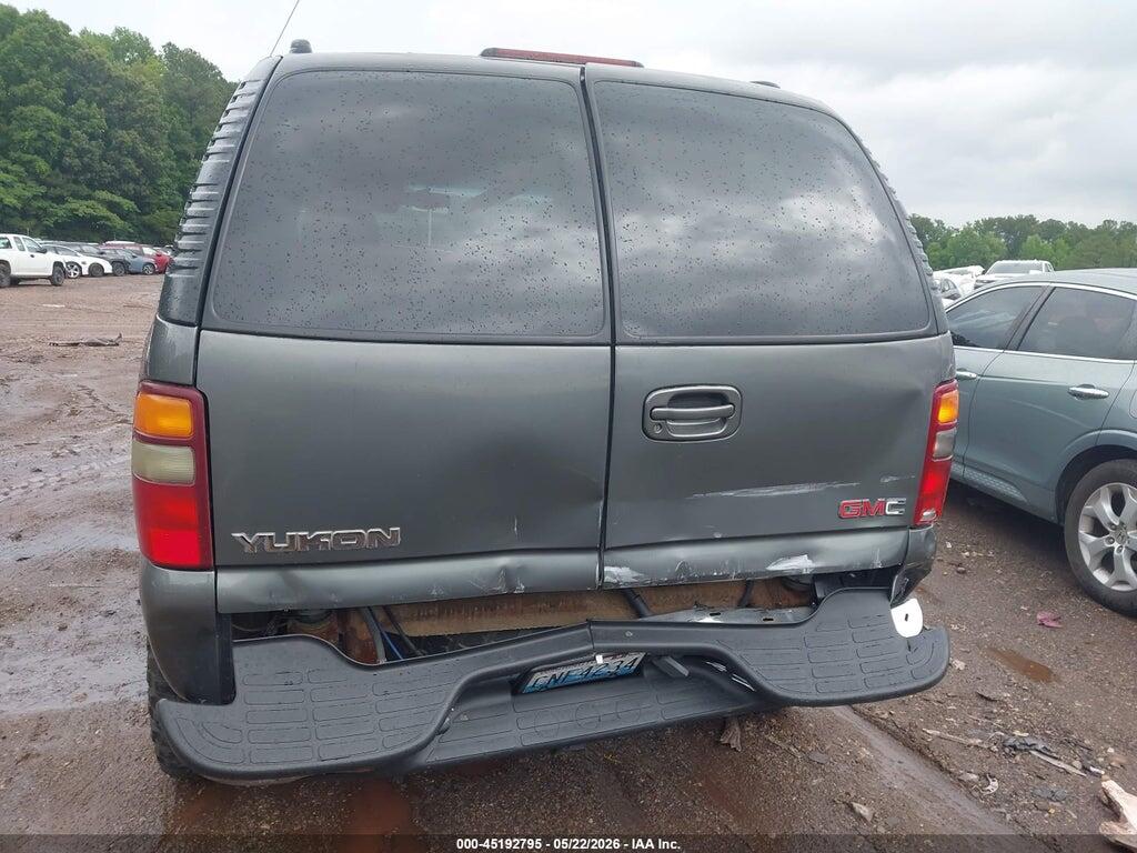 1GKEK13T61R221728 2001 GMC YUKON photo no. 6