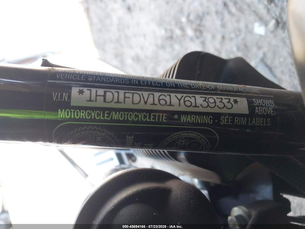 1HD1FDV161Y613933 2001 HARLEY-DAVIDSON FLHR photo no. 10
