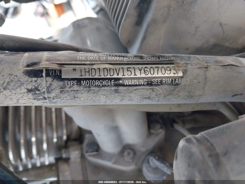 1HD1DDV151Y607093 2001 HARLEY-DAVIDSON FLHT photo no. 10
