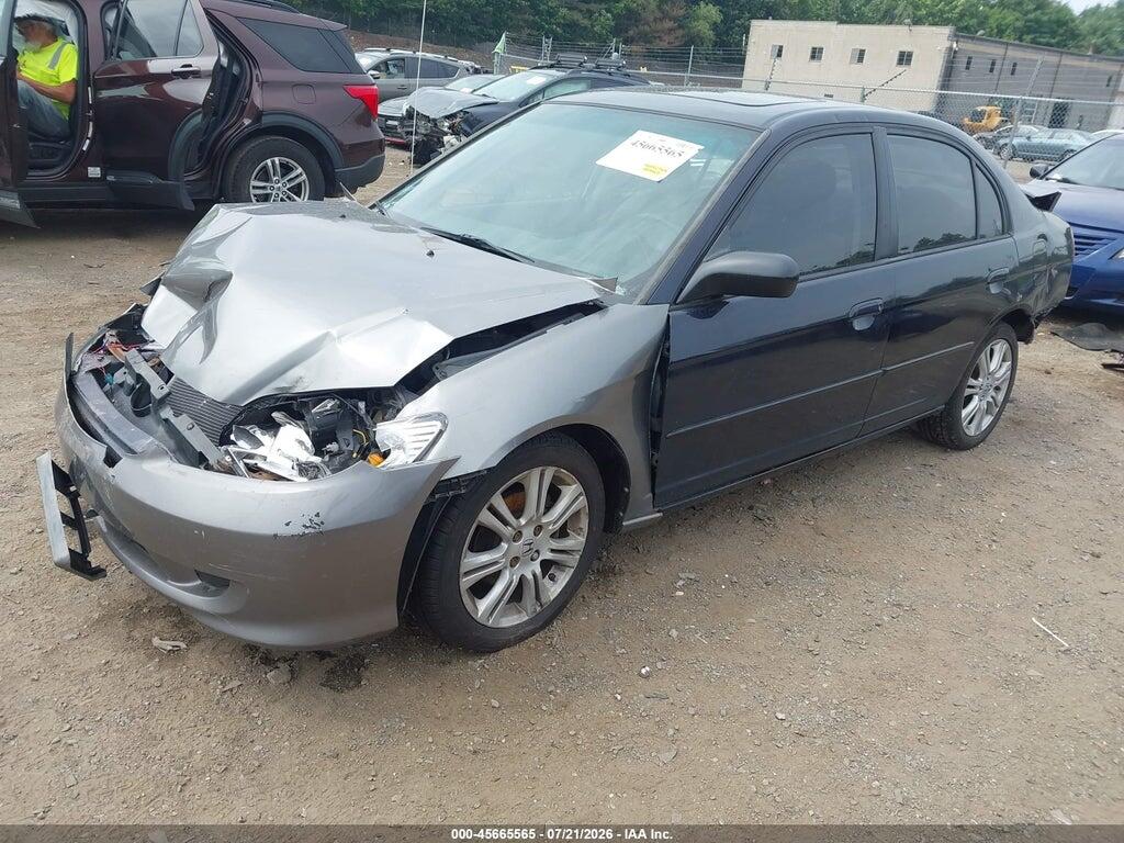 2HGES26771H608032 2001 HONDA CIVIC photo no. 2