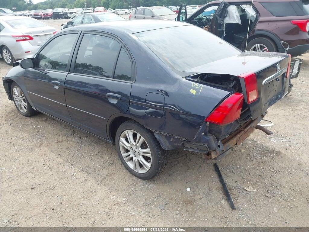 2HGES26771H608032 2001 HONDA CIVIC photo no. 3