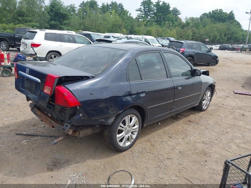 2HGES26771H608032 2001 HONDA CIVIC photo no. 4