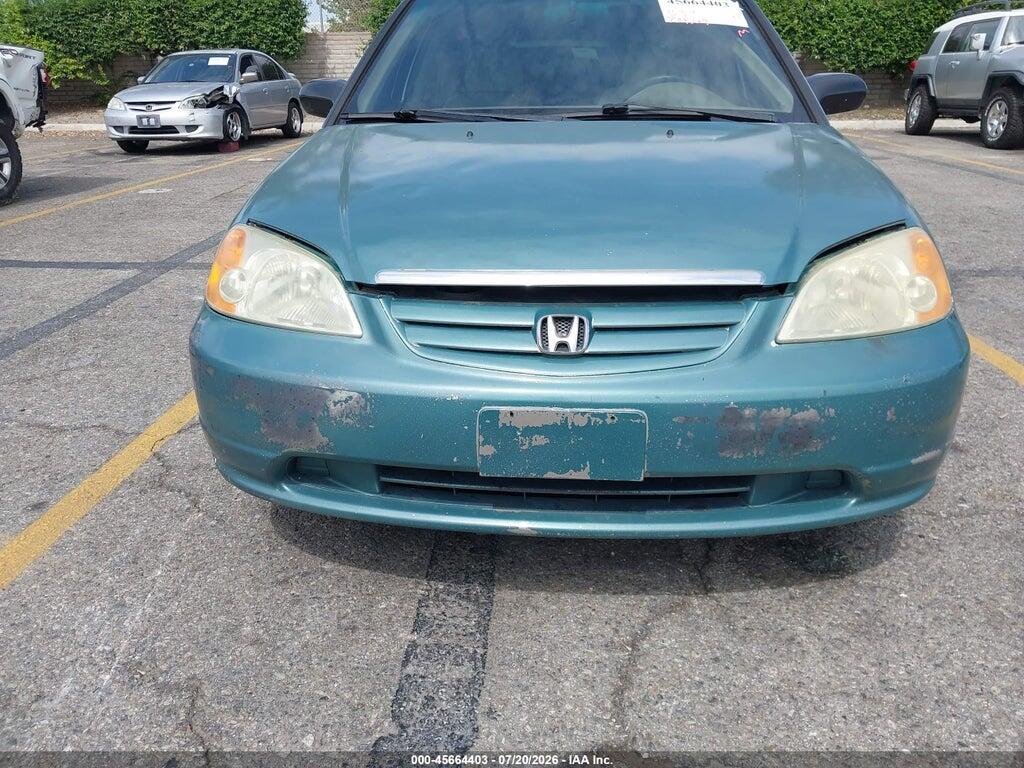 2HGES15511H568752 2001 HONDA CIVIC photo no. 12