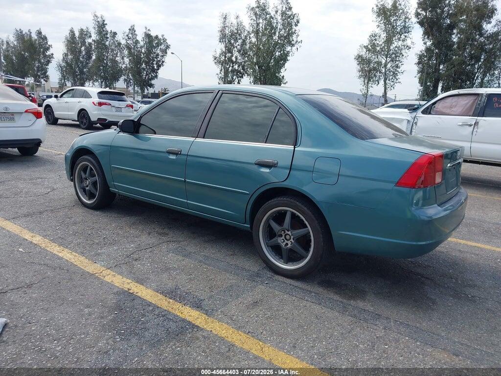 2HGES15511H568752 2001 HONDA CIVIC photo no. 3