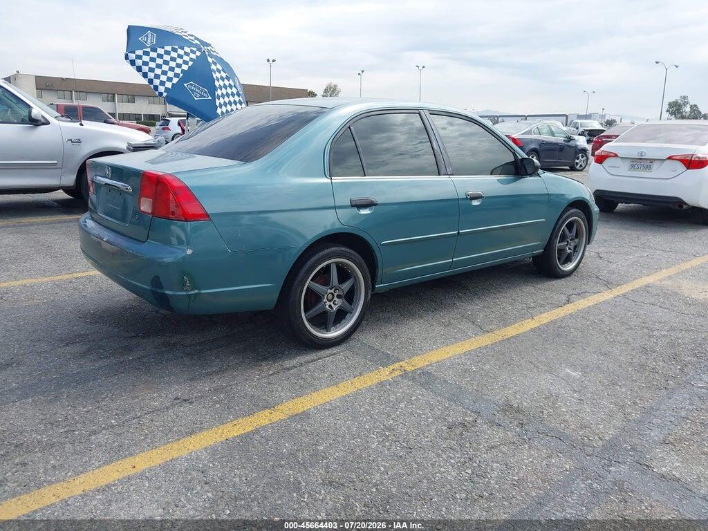 2HGES15511H568752 2001 HONDA CIVIC photo no. 4